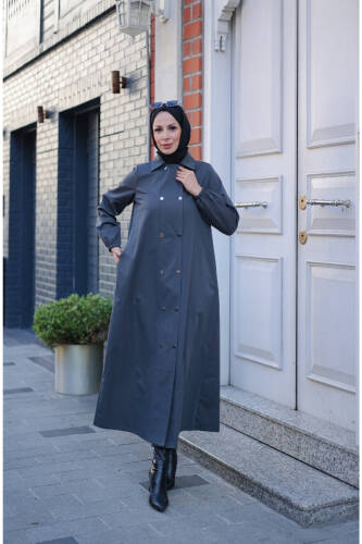 Nevin Gabardin Kap Füme- 422537 - 7