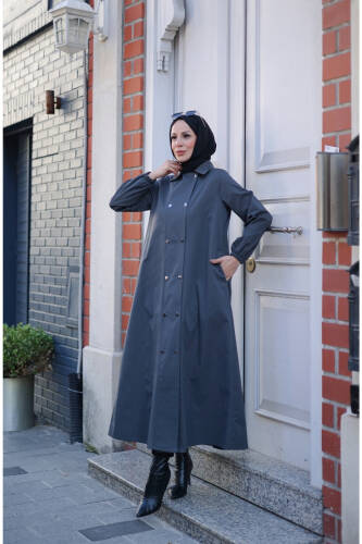 Nevin Gabardin Kap Füme- 422537 - 8