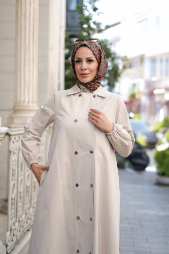 Nevin Gabardin Kap Bej - 422537 - 5