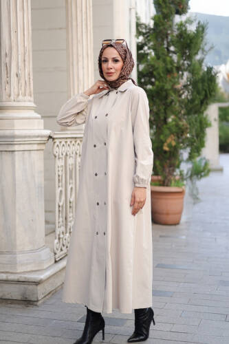 Nevin Gabardin Kap Bej - 422537 - 7