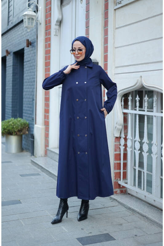 Nevin Gabardin Kap Lacivert - 422537 - 1