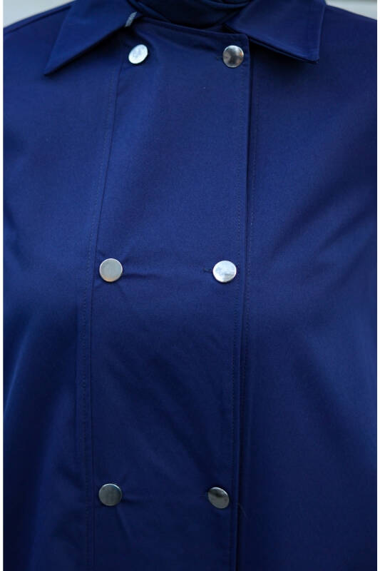 Nevin Gabardin Kap Lacivert - 422537 - 3