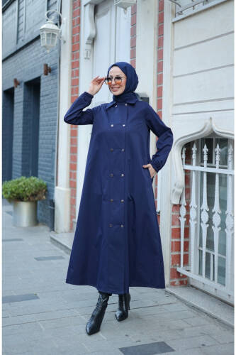 Nevin Gabardin Kap Lacivert - 422537 - 6