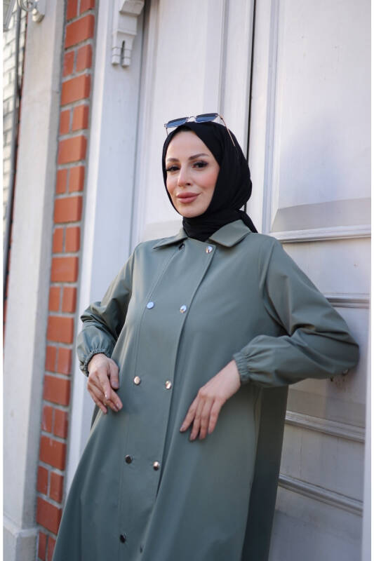 Nevin Gabardin Kap Yeşil - 422537 - 2
