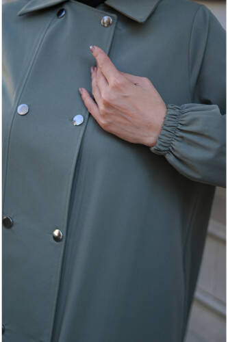 Nevin Gabardin Kap Yeşil - 422537 - 4