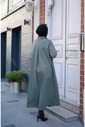 Nevin Gabardin Kap Yeşil - 422537 - 7