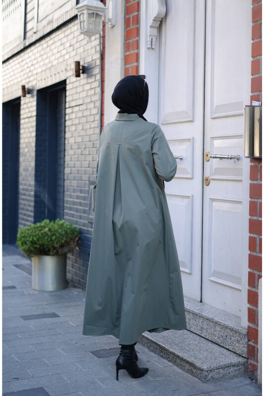 Nevin Gabardin Kap Yeşil - 422537 - 7