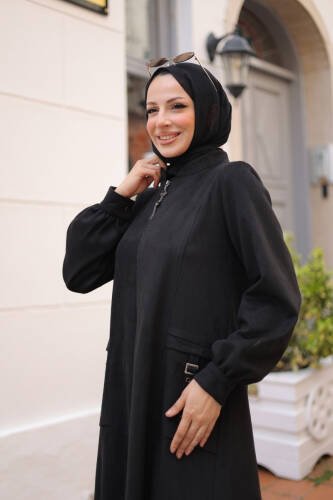 Rüya Süet Kaban Siyah - 422529 - 5