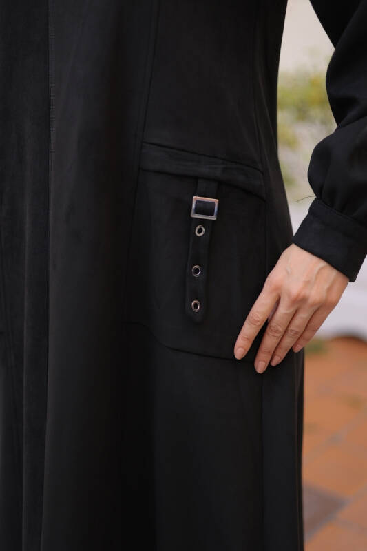 Rüya Süet Kaban Siyah - 422529 - 7