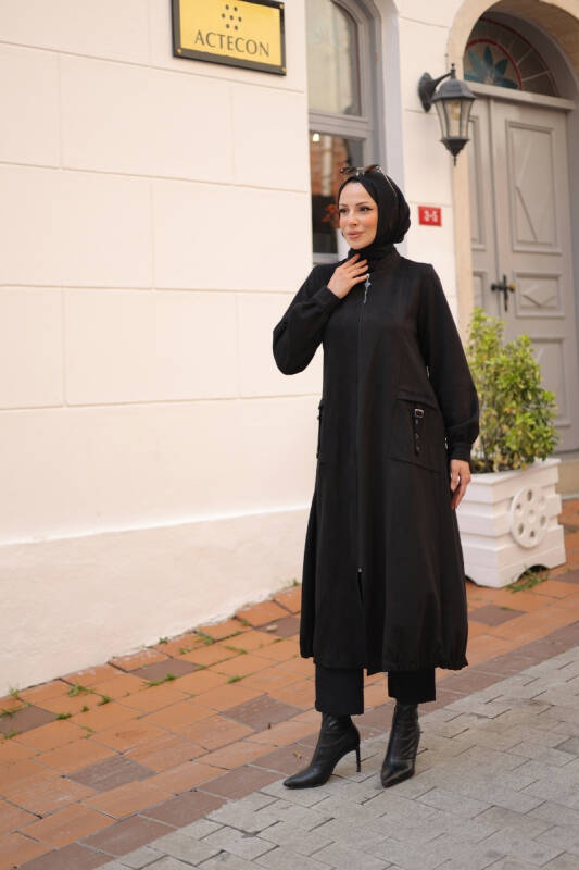 Rüya Süet Kaban Siyah - 422529 - 9