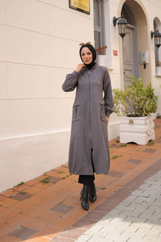 Rüya Süet Kaban Füme - 422529 - 2