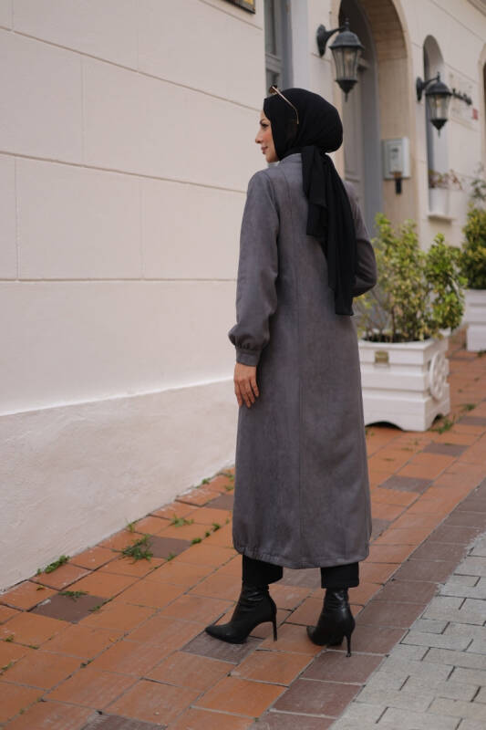 Rüya Süet Kaban Füme - 422529 - 6