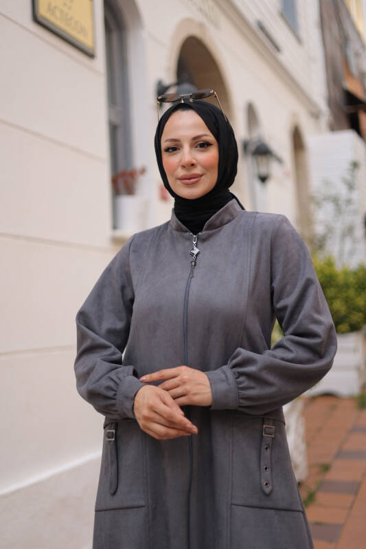 Rüya Süet Kaban Füme - 422529 - 7