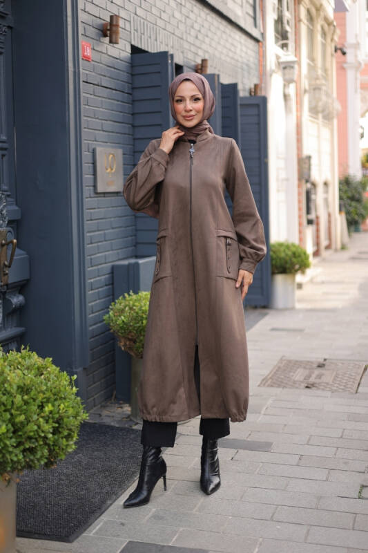 Rüya Süet Kaban Haki Yeşil- 422529 - 1