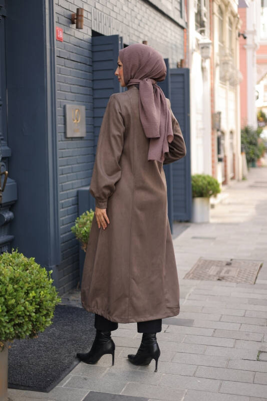 Rüya Süet Kaban Haki Yeşil- 422529 - 4