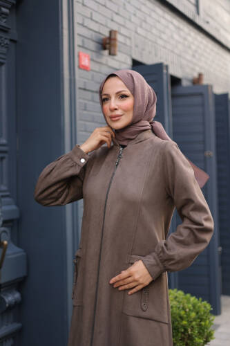 Rüya Süet Kaban Haki Yeşil- 422529 - 5