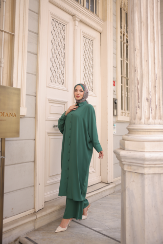 Sadezen İkili Takım Yeşil - 3003 - Kadeem Giyim