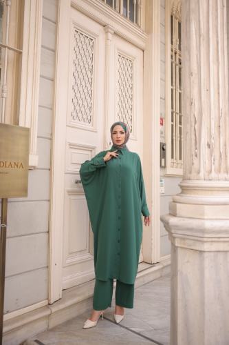 Sadezen İkili Takım Yeşil - 3003 - Kadeem Giyim (1)
