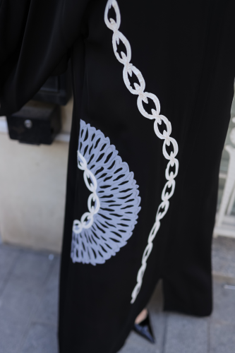 SAVİNA KİMONO & Siyah - 9009 - 5