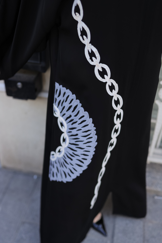 SAVİNA KİMONO & Siyah - 9009 - 5