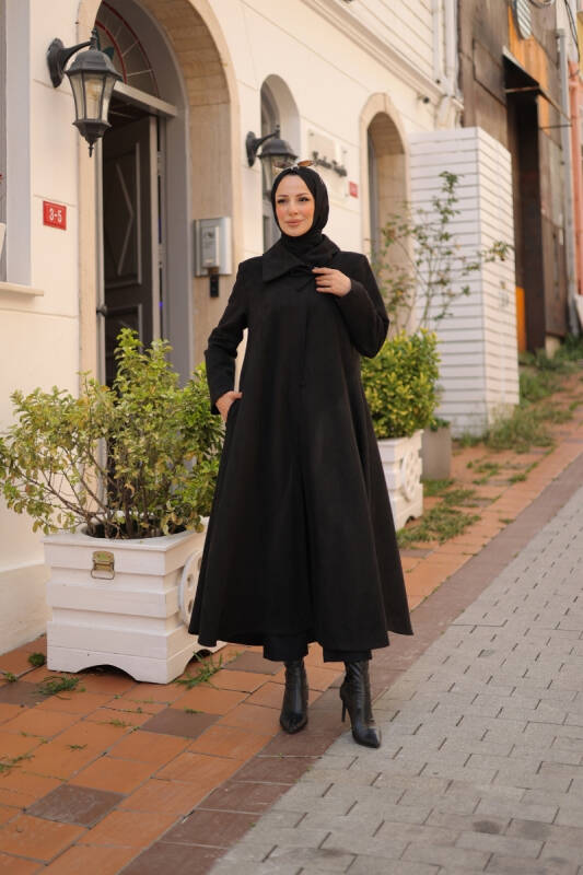 Selva Süet Kaban Siyah - 422535 - 1