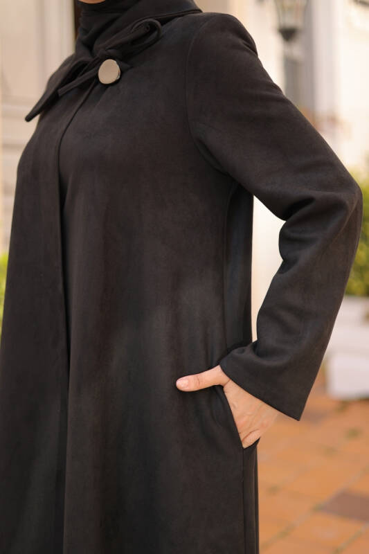Selva Süet Kaban Siyah - 422535 - 6