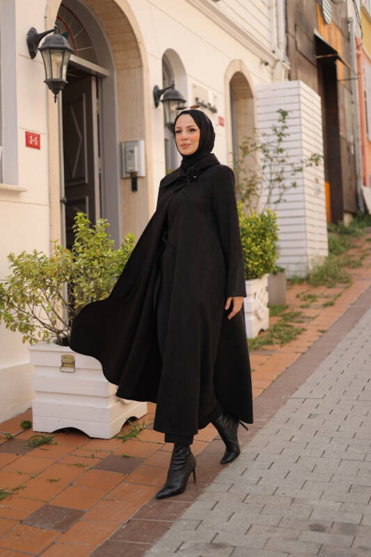 Selva Süet Kaban Siyah - 422535 - 7