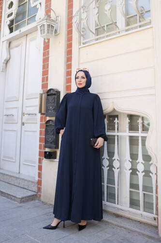 SEVGİ FERACE & 2024 Lacivert - 2024 - Kadeem Giyim