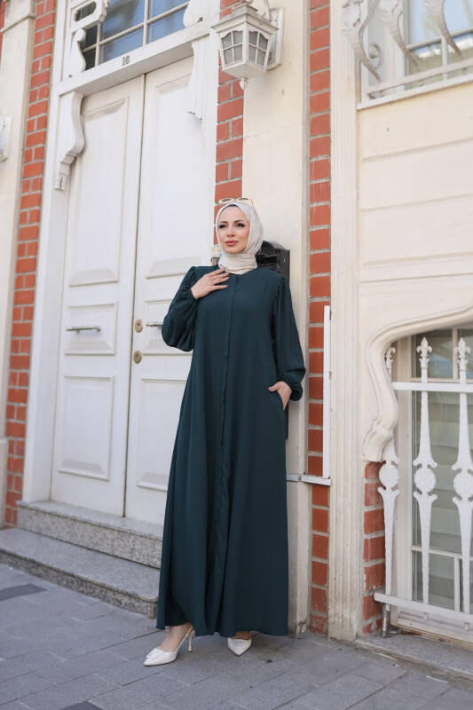 SEVGİ FERACE & 2024 Petrol Yeşili - 2024 - 7