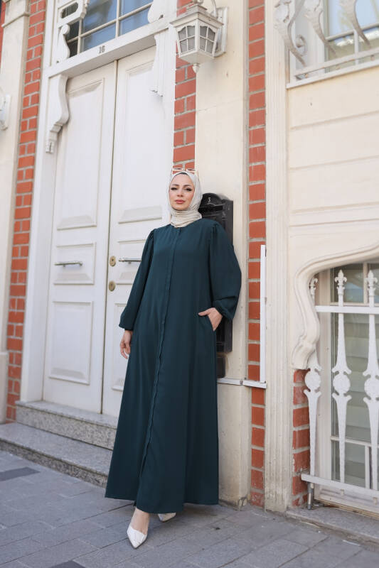 SEVGİ FERACE & 2024 Petrol Yeşili - 2024 - 8