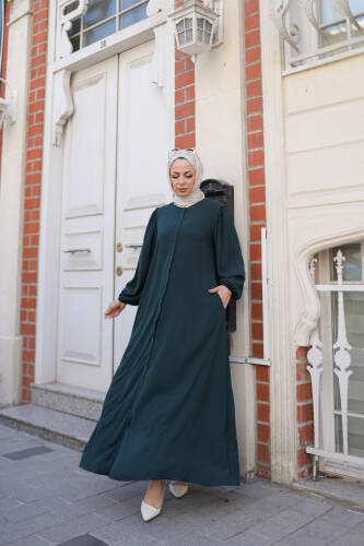 SEVGİ FERACE & 2024 Petrol Yeşili - 2024 - 10