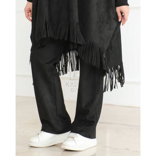 Viona Süet Panço - 2015 - Kadeem Giyim (1)