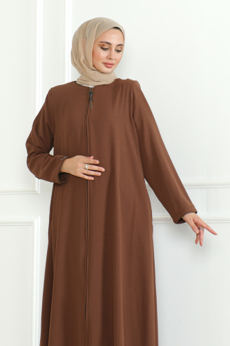 Zeya Ferace Kahverengi - 9025 