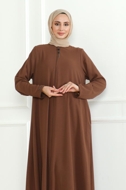 Zeya Ferace Kahverengi - 9025 - 2