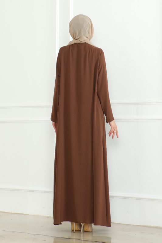 Zeya Ferace Kahverengi - 9025 - 4
