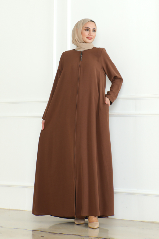 Zeya Ferace Kahverengi - 9025 - 6