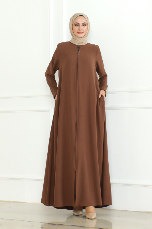 Zeya Ferace Kahverengi - 9025 - 7