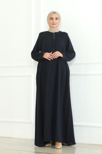Zeya Ferace Lacivert - 9025 - 1