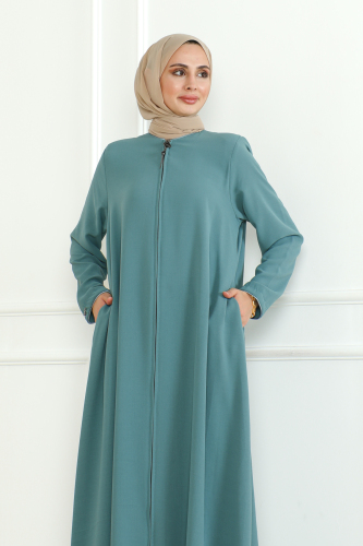 Zeya Ferace Mint Yeşili - 9025 - 2