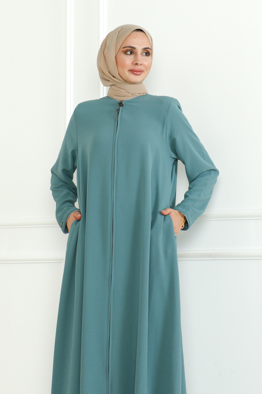 Zeya Ferace Mint Yeşili - 9025 - 2