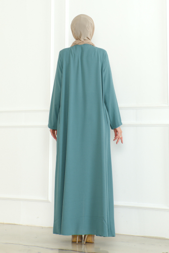 Zeya Ferace Mint Yeşili - 9025 - 3
