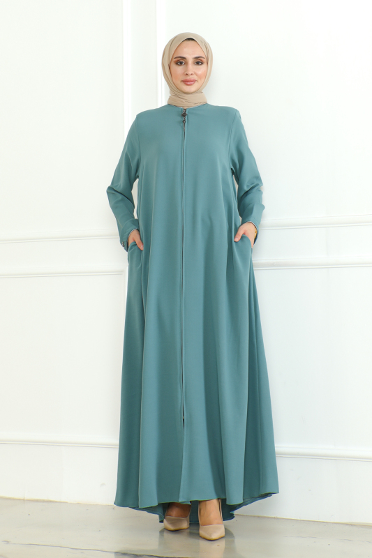 Zeya Ferace Mint Yeşili - 9025 - 6