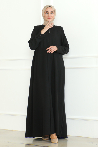 Zeya Ferace Siyah - 9025 