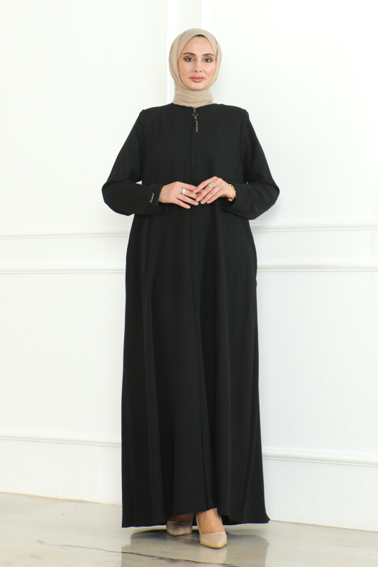 Zeya Ferace Siyah - 9025 - 8